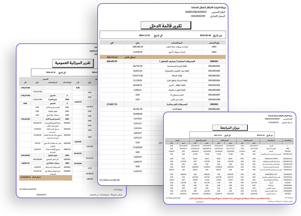 أصدر قوائمك المالية 1