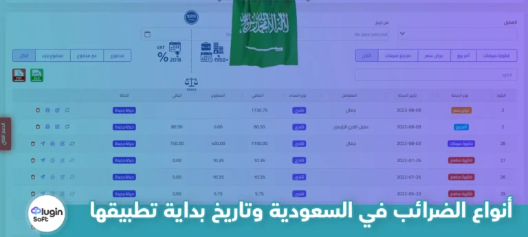 أنواع الضرائب في السعودية وتاريخ بداية تطبيقها