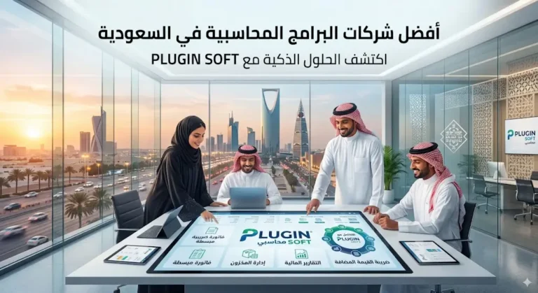 أفضل شركات البرامج المحاسبية في السعودية  - plugin-soft--