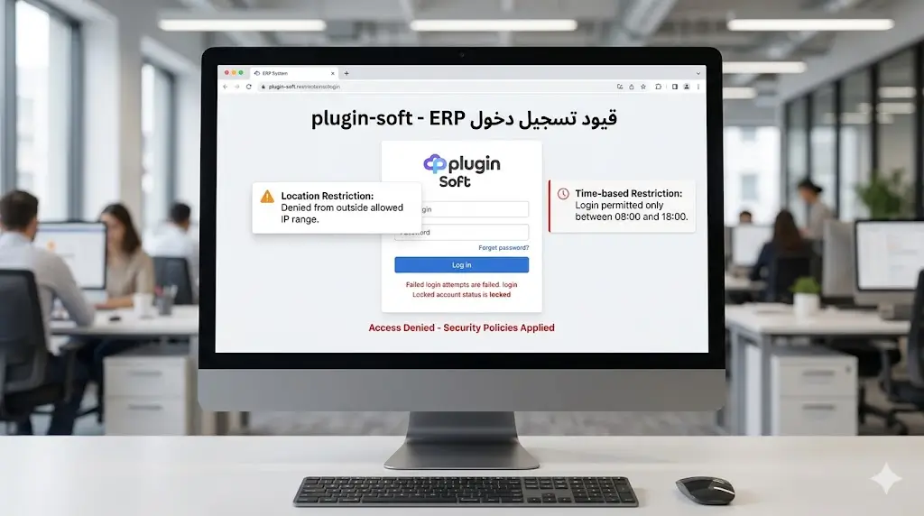 أفضل طريقة لتنفيذ قيود تسجيل دخول داخل برنامج ERP متوافق مع ZATCA