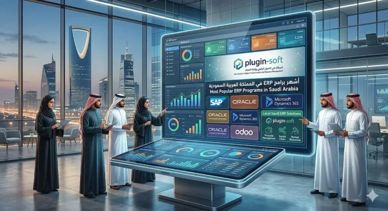 بلاجن سوفت من أشهر برامج ERP في السعودية