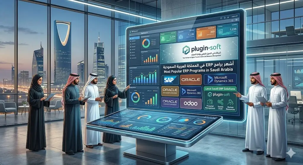 بلاجن سوفت من أشهر برامج ERP في السعودية