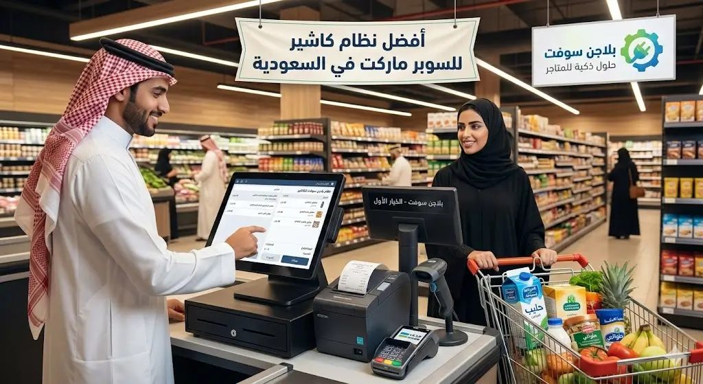 أفضل نظام كاشير للسوبر ماركت في السعودية | بلاجن ERP
