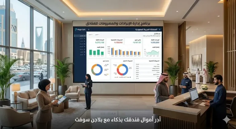 (نظام ساكن) أفضل برنامج إدارة الإيرادات والمصروفات للفنادق في السعودية