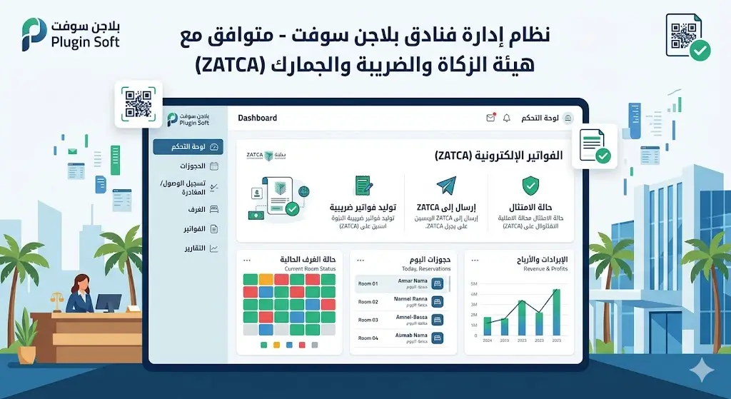أفضل برنامج إدارة فنادق ERP في السعودية