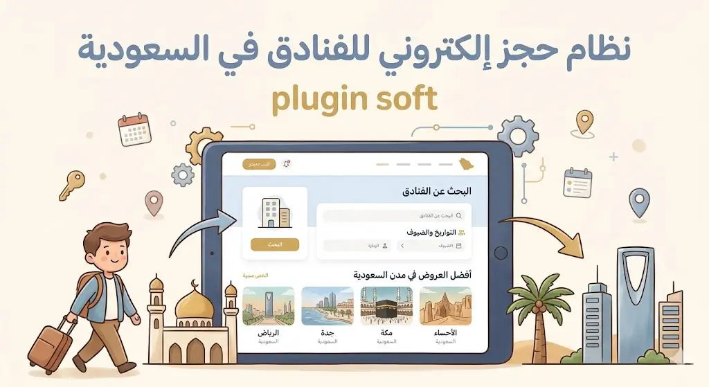 نظام حجز إلكتروني للفنادق في السعودية