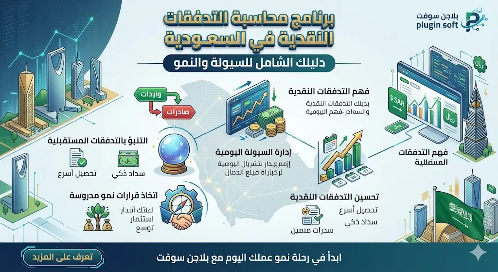 برنامج محاسبة التدفقات النقدية في السعودية: دليلك الشامل للسيولة والنمو