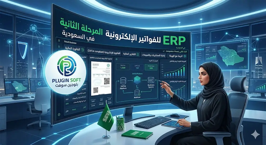 نظام ERP للفواتير الإلكترونية المرحلة الثانية في السعودية