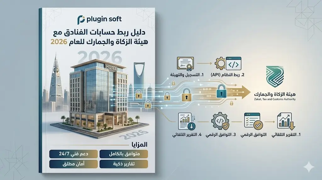 دليل ربط حسابات الفنادق مع هيئة الزكاة والدخل في السعودية لعام 2026