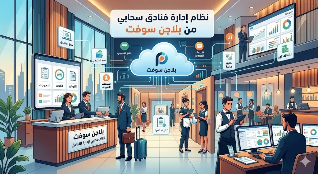  نظام إدارة فنادق سحابي في السعودية