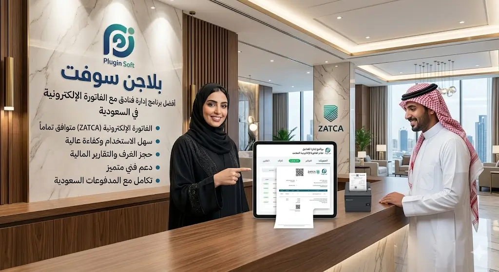 أفضل برنامج إدارة فنادق مع الفاتورة الإلكترونية في السعودية