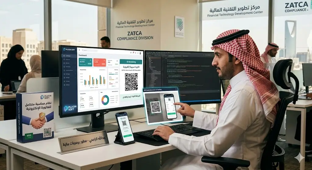 برنامج محاسبة يدعم QR Code في السعودية | معتمد من ZATCA