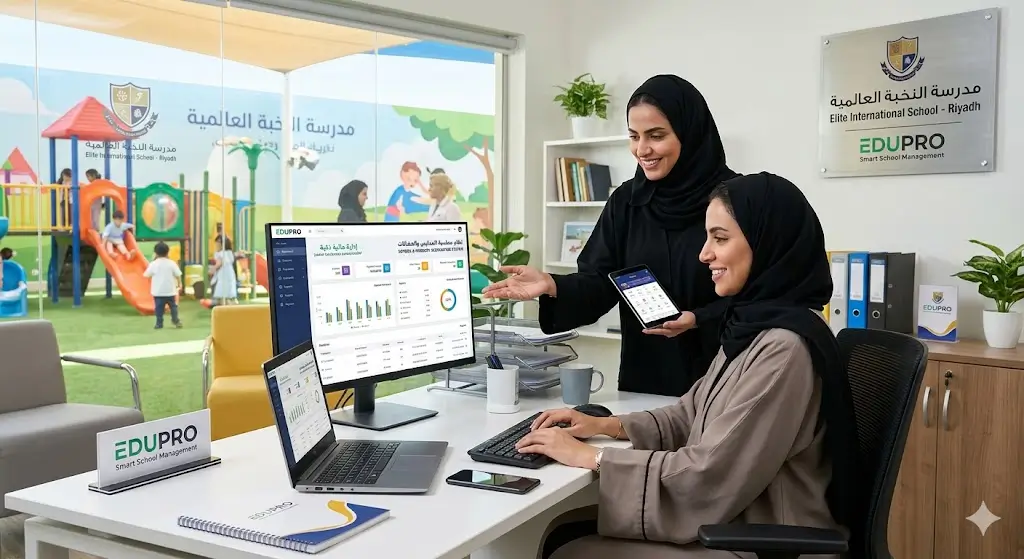 أفضل نظام محاسبة المدارس والحضانات في السعودية - إدارة ذكية