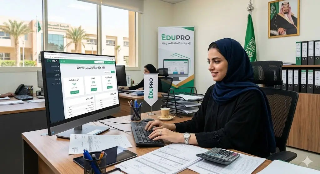  إدارة حسابات المدرسة في السعودية: الحل الذكي مع EDUPRO
