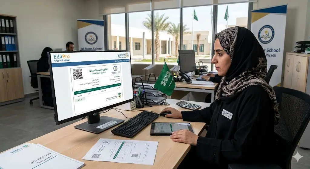 الفاتورة الإلكترونية للمدارس في السعودية | نظام EDUPRO المتكامل