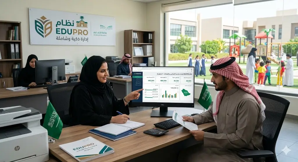 محاسبة المدارس والحضانات في السعودية