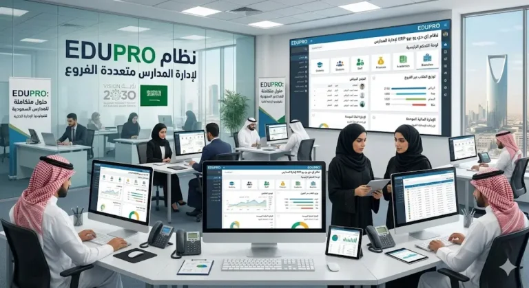 نظام ERP للمدارس متعددة الفروع في السعودية