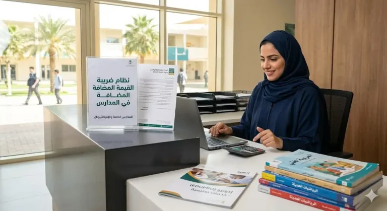 ضريبة القيمة المضافة للمدارس في السعودية: دليل شامل لإدارة حساباتك التعليمية