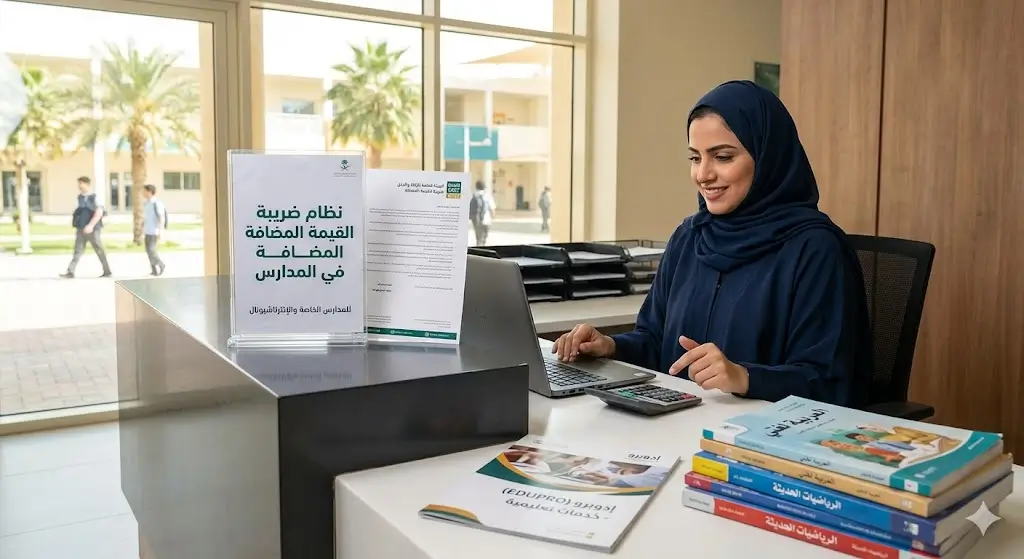 ضريبة القيمة المضافة للمدارس في السعودية: دليل شامل لإدارة حساباتك التعليمية