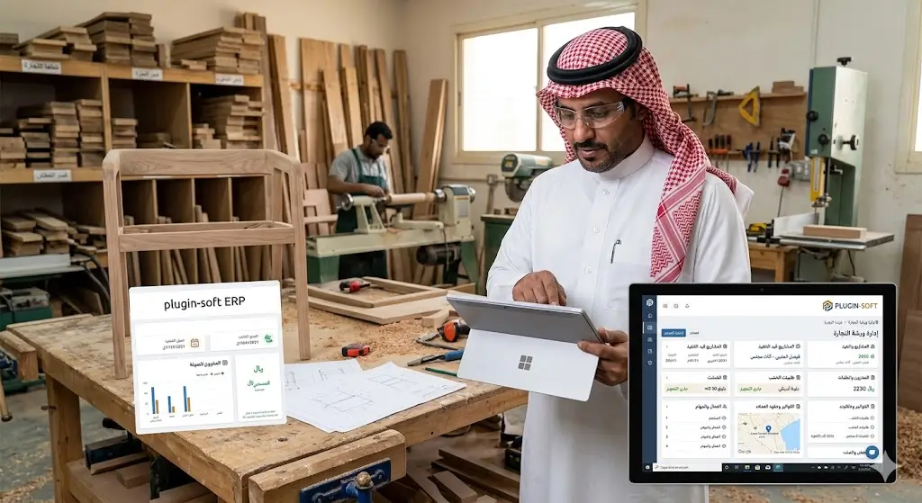 برنامج ERP لورش النجارة والأثاث في السعودية