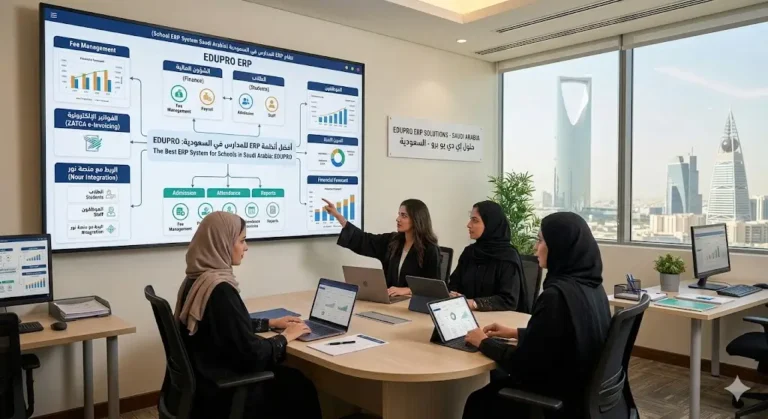 أفضل أنظمة ERP للمدارس في السعودية