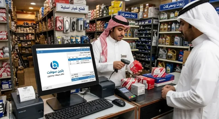 أفضل برنامج pos/كاشير لـمتاجر قطع غيار السيارات في السعودية