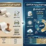 الفرق بين الفاتورة الإلكترونية والفاتورة الورقية في قطاع المقاولات