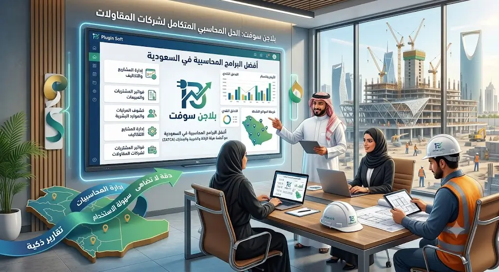 أفضل البرامج المحاسبية لشركات المقاولات في السعودية