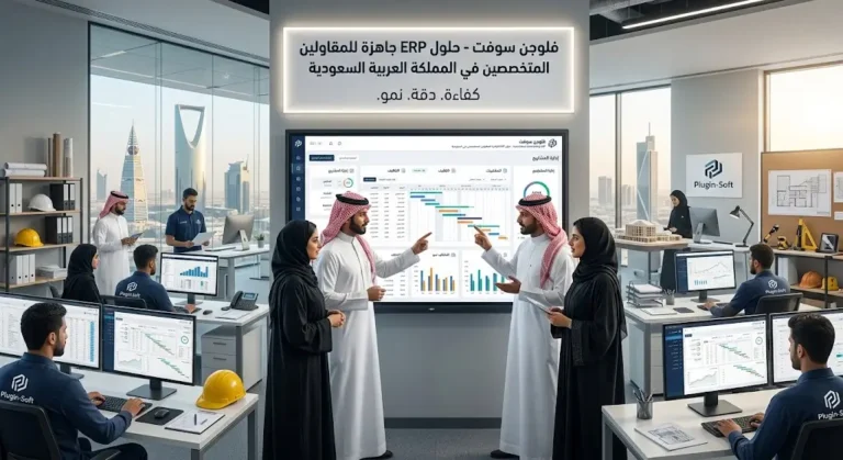 حلول ERP الجاهزة للمقاولين المتخصصين في السعودية | بلاجن