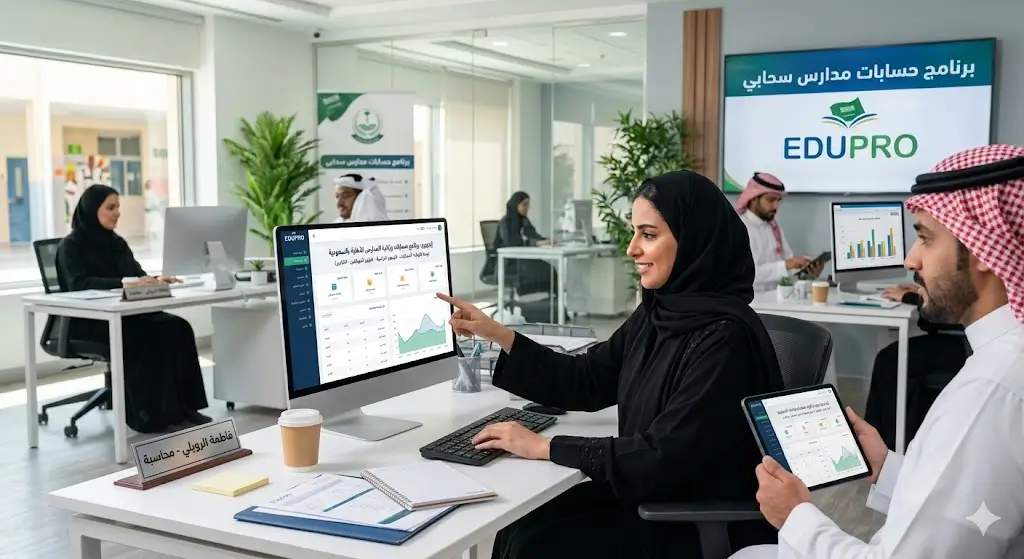 برنامج حسابات مدارس سحابي بالسعودية لإدارة المدارس الأهلية