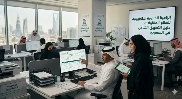 هل الفاتورة الإلكترونية إلزامية لشركات المقاولات؟
