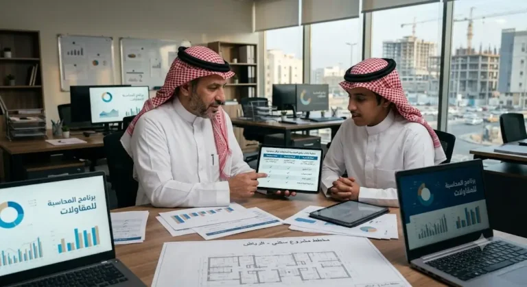 أسعار برامج المحاسبة للمقاولات في السعودية