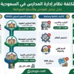 تكلفة برنامج إدارة المدارس في السعودية