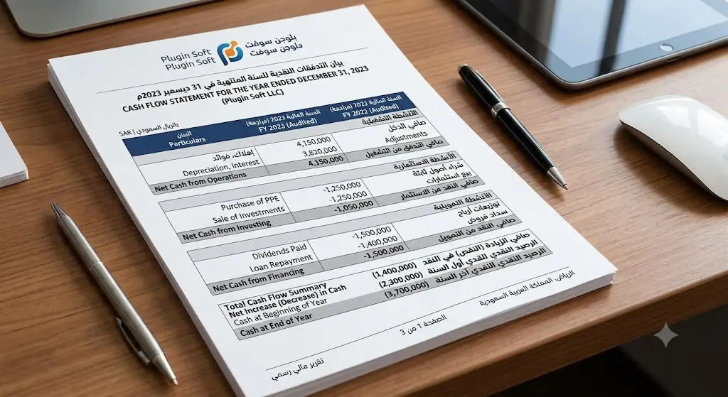 عمل قائمة التدفقات النقدية pdf في السعودية - بلاجن سوفت -- اعمل صوره