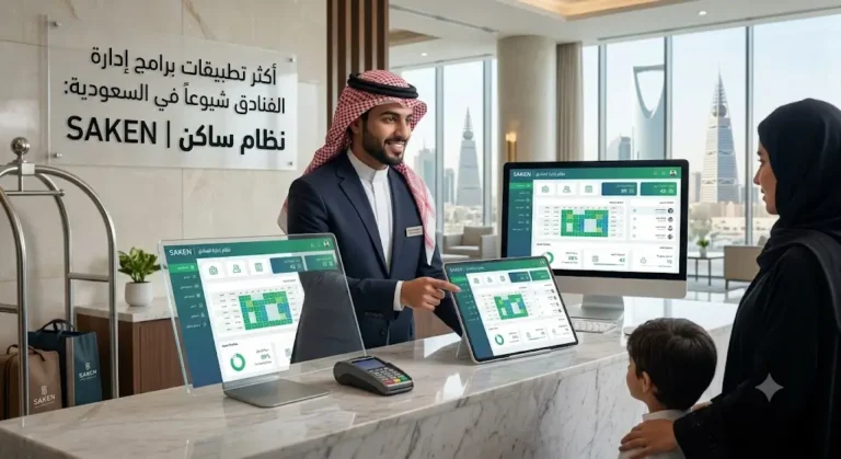 تطبيقات برامج إدارة الفنادق الأكثر شيوعًا في السعودية | نظام ساكن