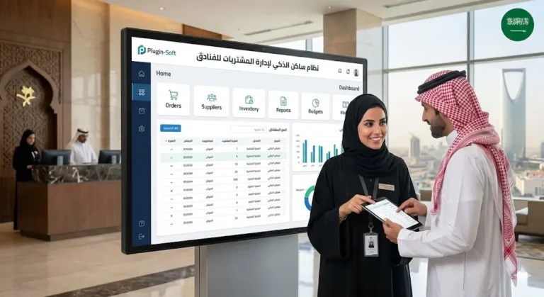 برنامج إدارة المشتريات للفنادق في السعودية | نظام ساكن الذكي