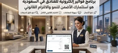 برنامج فواتير إلكترونية للفنادق في السعودية