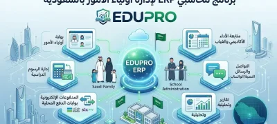برنامج محاسبي ERP لإدارة أولياء الأمور بالمدارس
