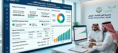 برنامج محاسبة لإدارة رسوم الطلاب في السعودية