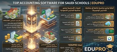 أفضل برامج المحاسبة التي تستخدمها المدارس في السعودية | EDUPRO