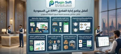 أفضل برنامج إدارة الفنادق ERP في السعودية من بلاجن سوفت
