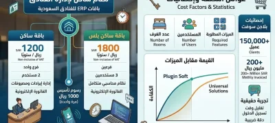 تكلفة نظام ERP للفنادق في السعودية  