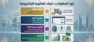 كود المقاولات الفاتورة الالكترونية
