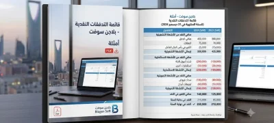 أمثلة على قائمة التدفقات النقدية pdf