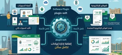 برنامج إدارة إيرادات الفنادق: أتمتة كاملة للحجوزات و الفوترة الإلكترونية مع نظام ساكن