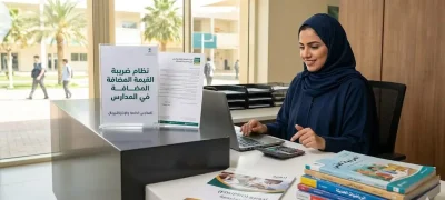 ضريبة القيمة المضافة للمدارس في السعودية: دليل شامل لإدارة حساباتك التعليمية