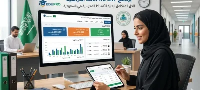 أفضل برنامج محاسبي ERP لإدارة الأقساط الدراسية للمدارس الأهلية بالمملكة