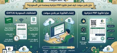 كيف اعمل فاتورة pdf احترافية ومعتمدة لمبيعاتك في السعودية؟ دليل بلاجن سوفت