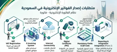 متطلبات إصدار الفواتير الإلكترونية في السعودية 