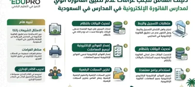 دليلك الشامل لتجنب غرامات عدم تطبيق الفاتورة الإلكترونية في المدارس في السعودية